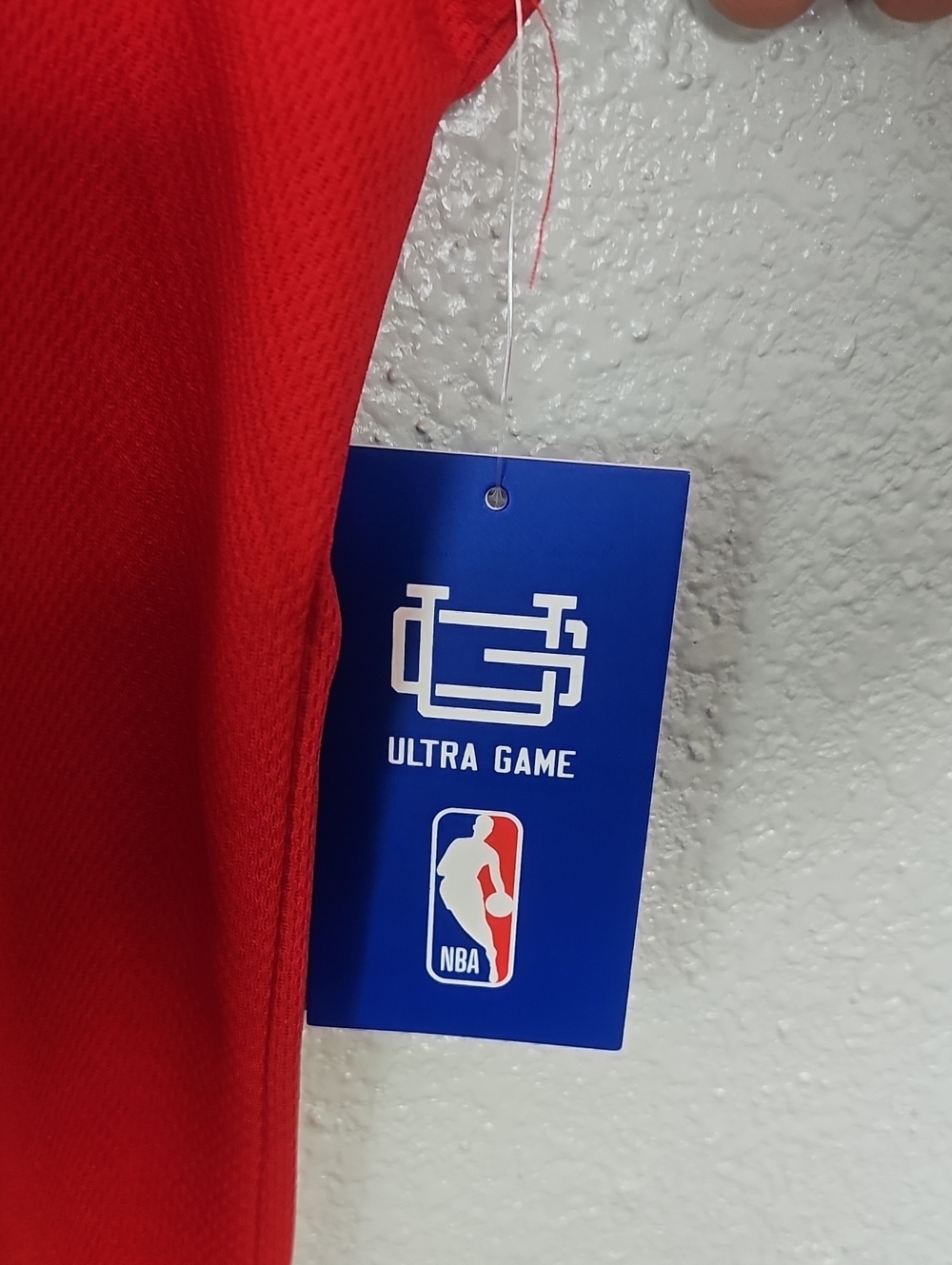 Ultra Game Houston Rockets Red Jersey. - Picture 3 of 8